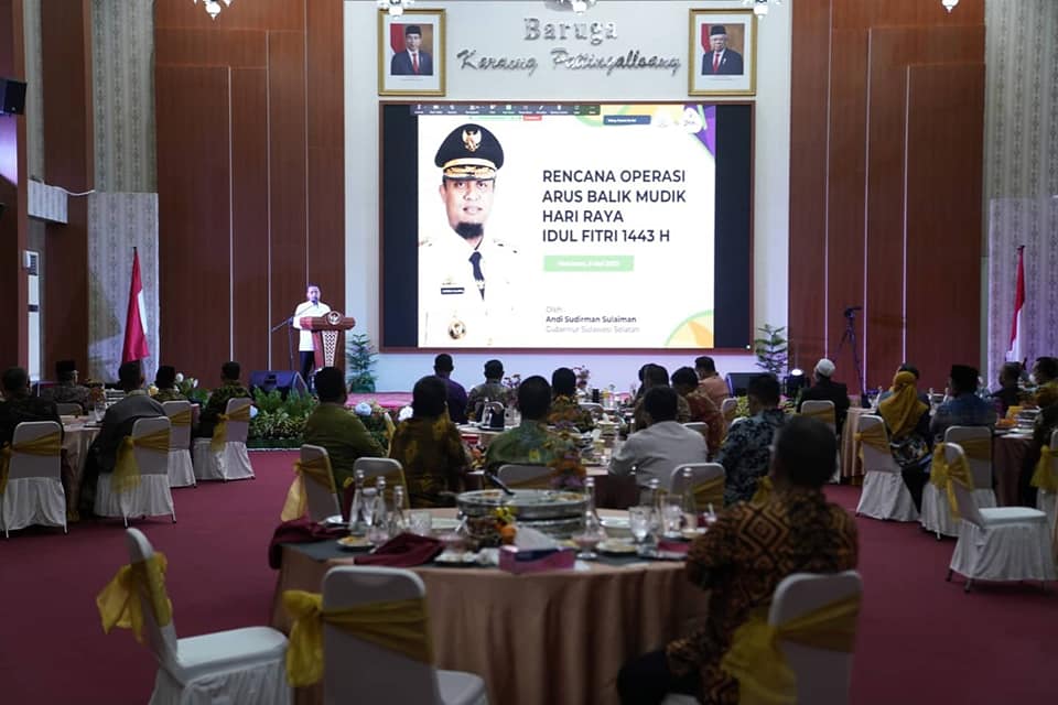 Rakor Arus Balik, Gubernur Sulsel Dengarkan Masukan Seluruh Tingkatan Pemerintahan